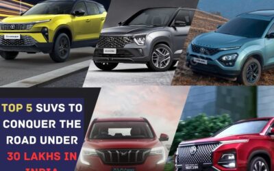 Top 5 SUVs to Conquer the Road Under 30 Lakhs in India