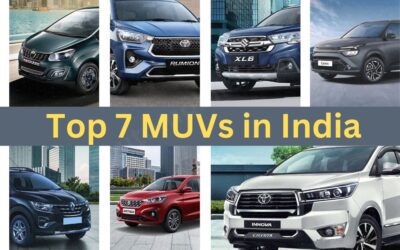 Top 7 MUVs in India